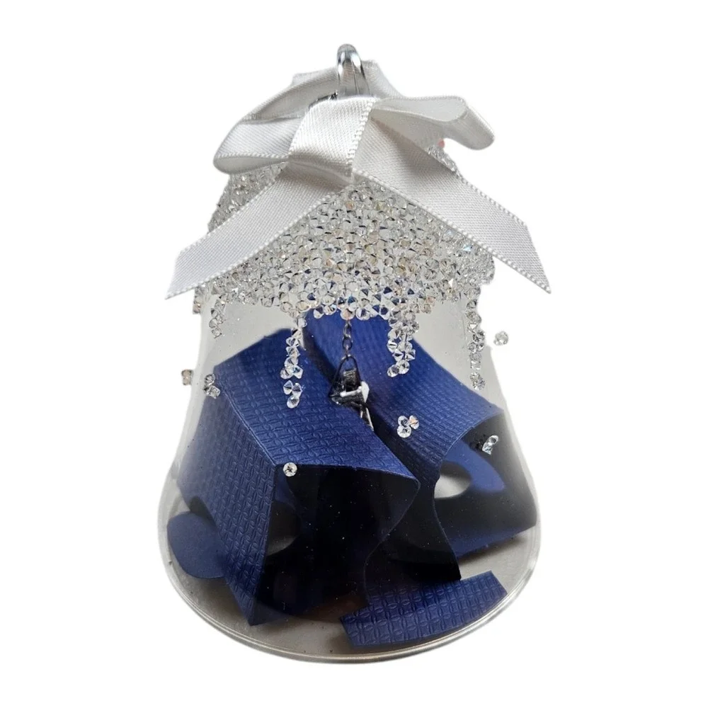 2016 Swarovski Crystal Annual Christmas Bell Limited Ornament 5221235 New In Box